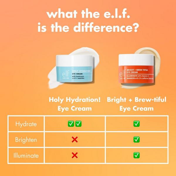 e.l.f. Cosmetics Bright + Brew-tiful Eye Cream #8