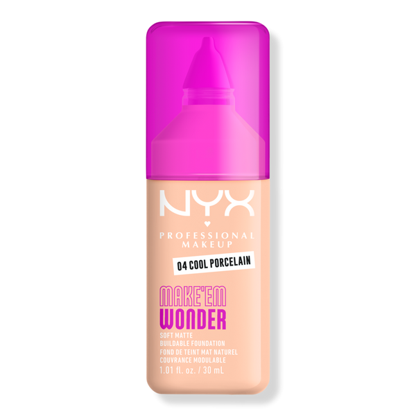 NYX Professional Makeup Make 'EM Wonder, 24H Soft Matte Foundation #1