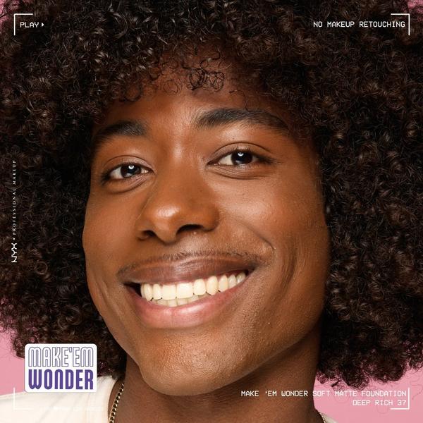 NYX Professional Makeup Make 'EM Wonder, 24H Soft Matte Foundation #5