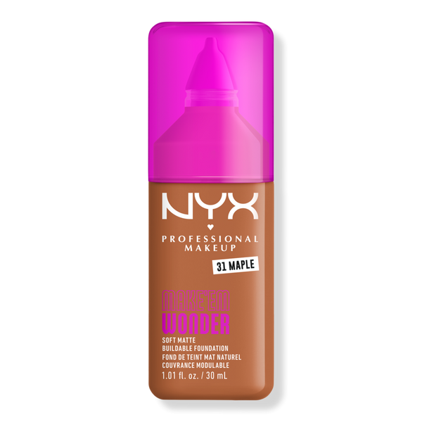 NYX Professional Makeup Make 'EM Wonder, 24H Soft Matte Foundation #1