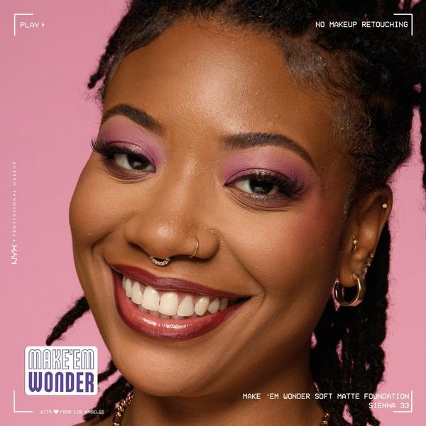 NYX Professional Makeup Make 'EM Wonder, 24H Soft Matte Foundation #5