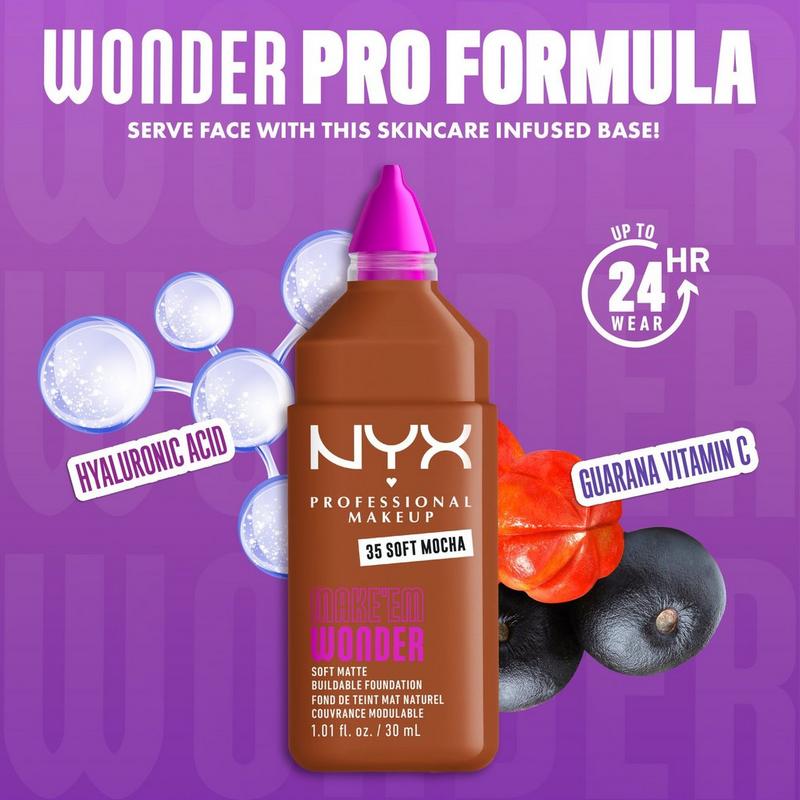 NYX Professional Makeup - Soft Mocha Make 'EM Wonder, 24H Soft