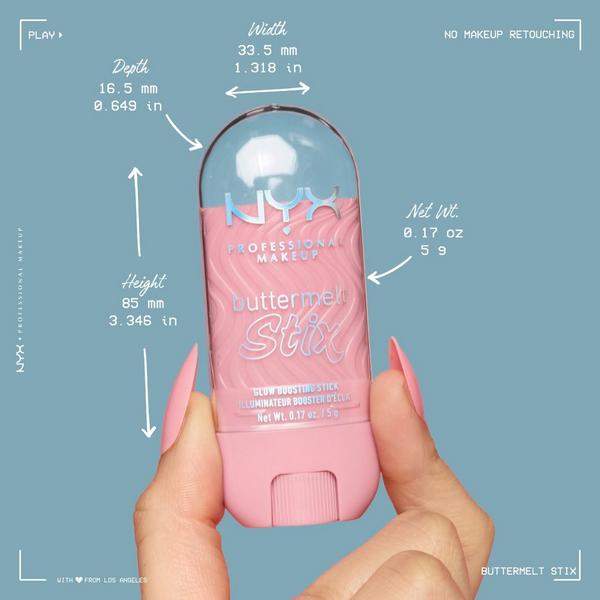 NYX Professional Makeup Buttermelt Glaze Highlighter Stix #8