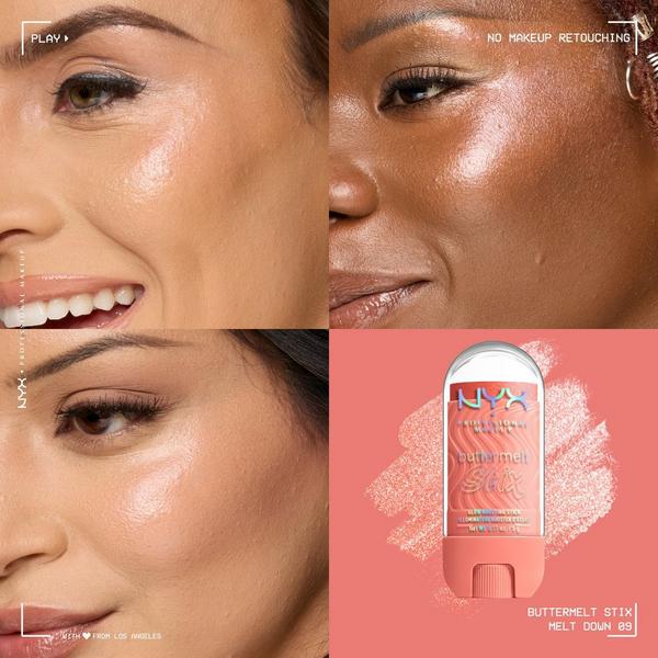 NYX Professional Makeup Buttermelt Glaze Highlighter Stix #3