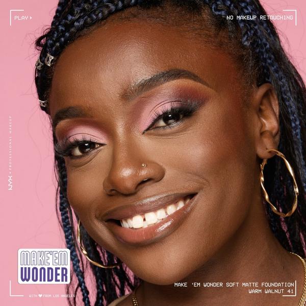 NYX Professional Makeup Make 'EM Wonder, 24H Soft Matte Foundation #5