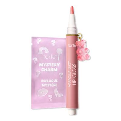 Tarte Maracuja Juicy Lip Plumping Peptide Gloss with Charm