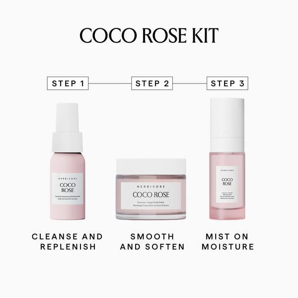 HERBIVORE COCO ROSE Ritual Set #2