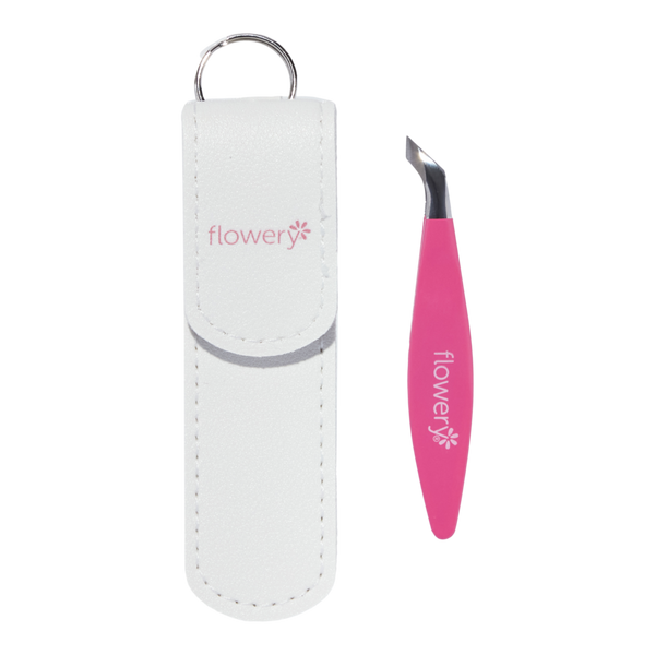 Flowery Ergonomic Nail Nipper with Precision Blades & Storage Case #3