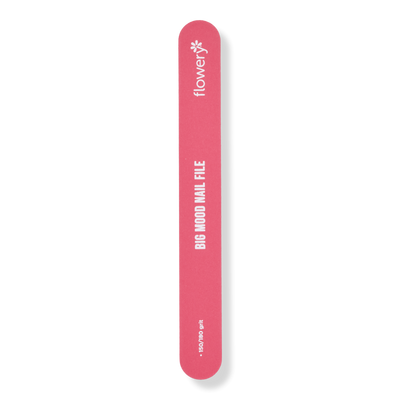 Flowery Big Mood Jumbo Nail File 150/180 Grit for Shaping & Smoothing Nails