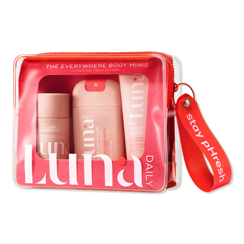 Luna Daily - Hydrating Fresh Cotton The Everywhere Body Minis Kit