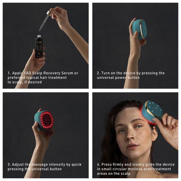 FOREO FAQ 301 LED Hair Strengthening Scalp Massager #7