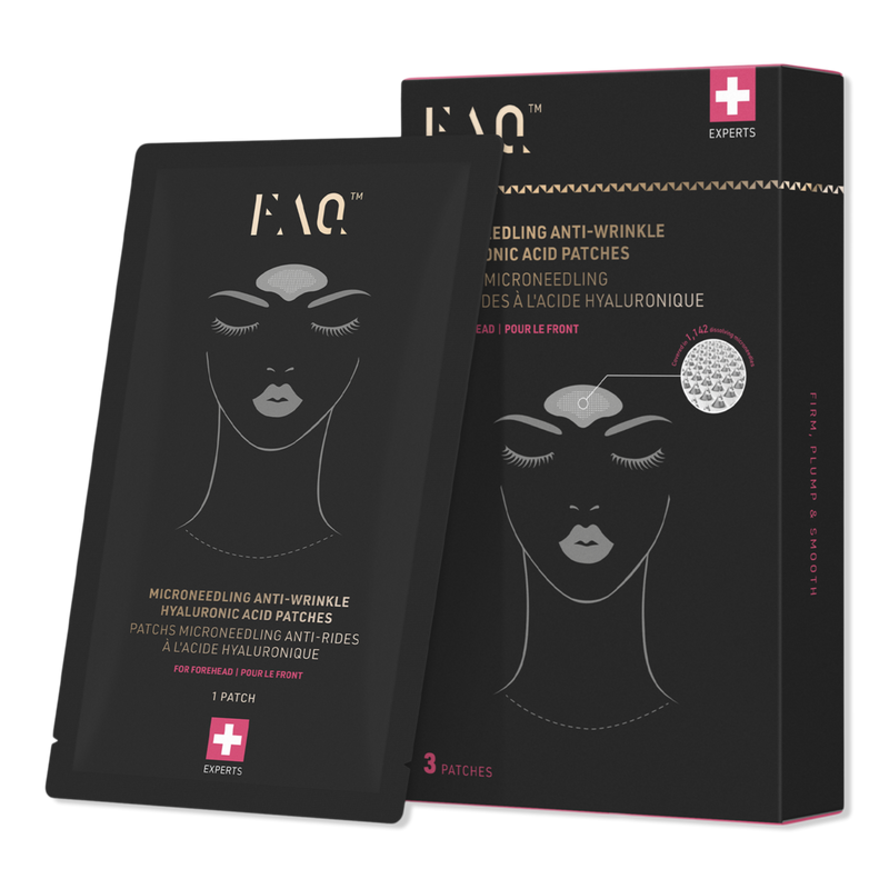 FOREO - FAQ Microneedling Hyaluronic Acid Patches For Forehead