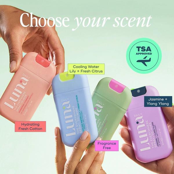 Luna Daily The Fragrance Free Everywhere Spray-To-Wipe #7