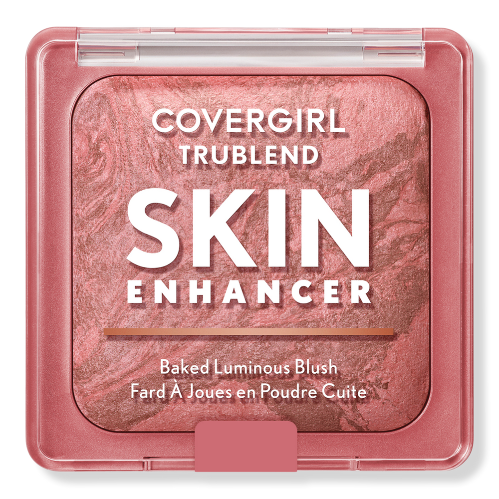 Covergirl Trublend Skin Enhancer Baked Luminous Blush - Rose Late In Pink
