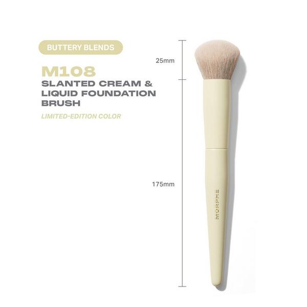 Morphe Buttery Blends M108 Slanted Cream & Liquid Foundation Brush #3