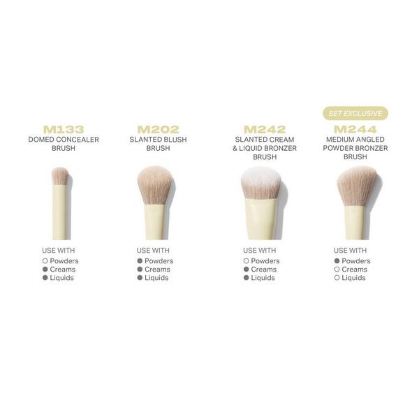 Morphe Buttery Blends 4-Piece Face Brush Set #3