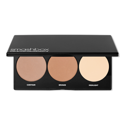 Smashbox Step-By-Step Contour Palette – Contour, Bronzer & Highlighter