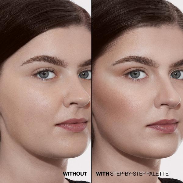 Smashbox Step-By-Step Contour Palette – Contour, Bronzer & Highlighter #4