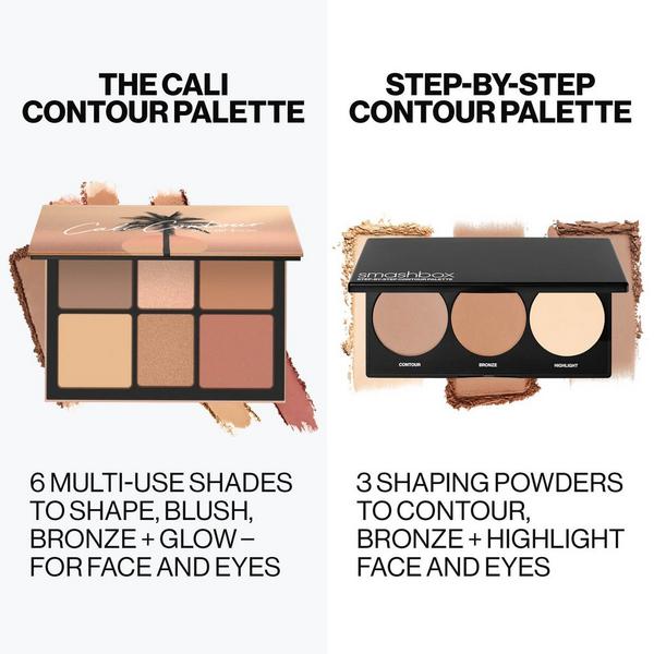 Smashbox Step-By-Step Contour Palette – Contour, Bronzer & Highlighter #8