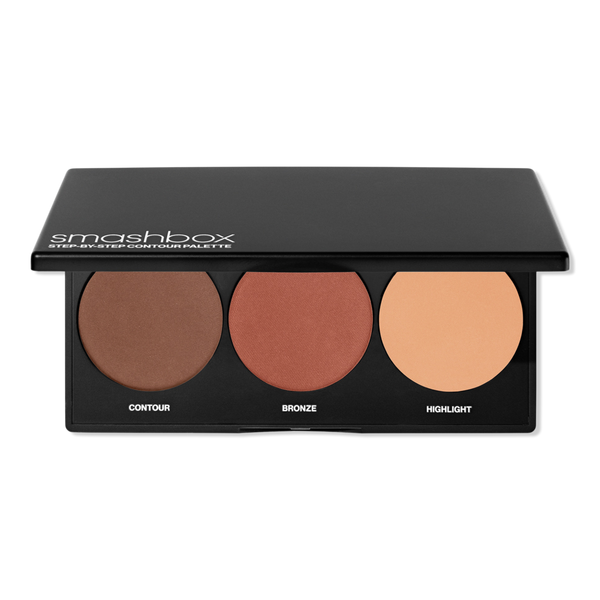 Smashbox Step-By-Step Contour Palette – Contour, Bronzer & Highlighter #1