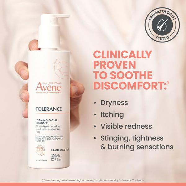 Avène Tolerance Foaming Facial Cleanser #4