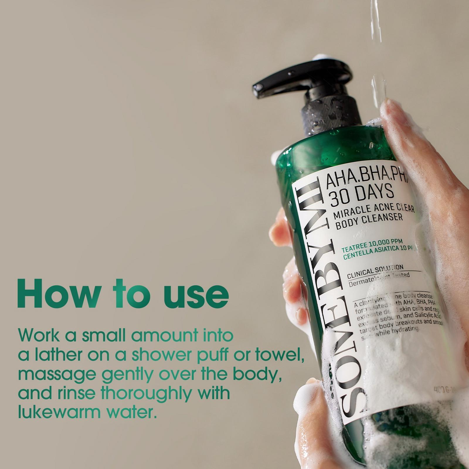 AHA BHA PHA 30 Days Miracle Acne Clear Body Cleanser