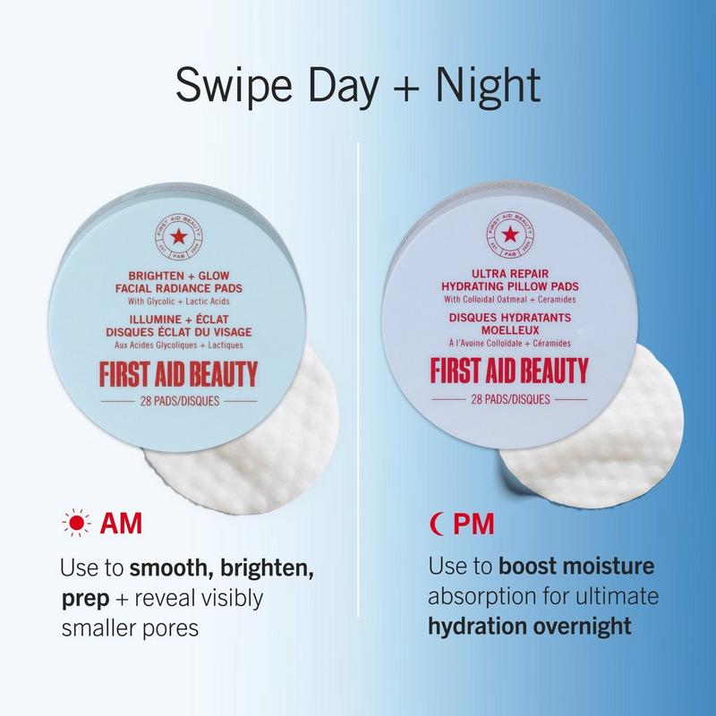 First Aid Beauty - Exfoliate AM + Hydrate PM Travel Size Skincare