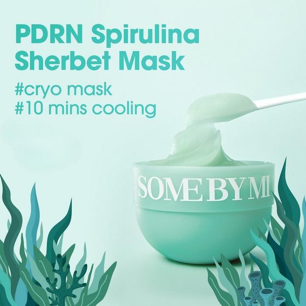 SOME BY MI PDRN Spirulina Soothing Sherbet Mask #3
