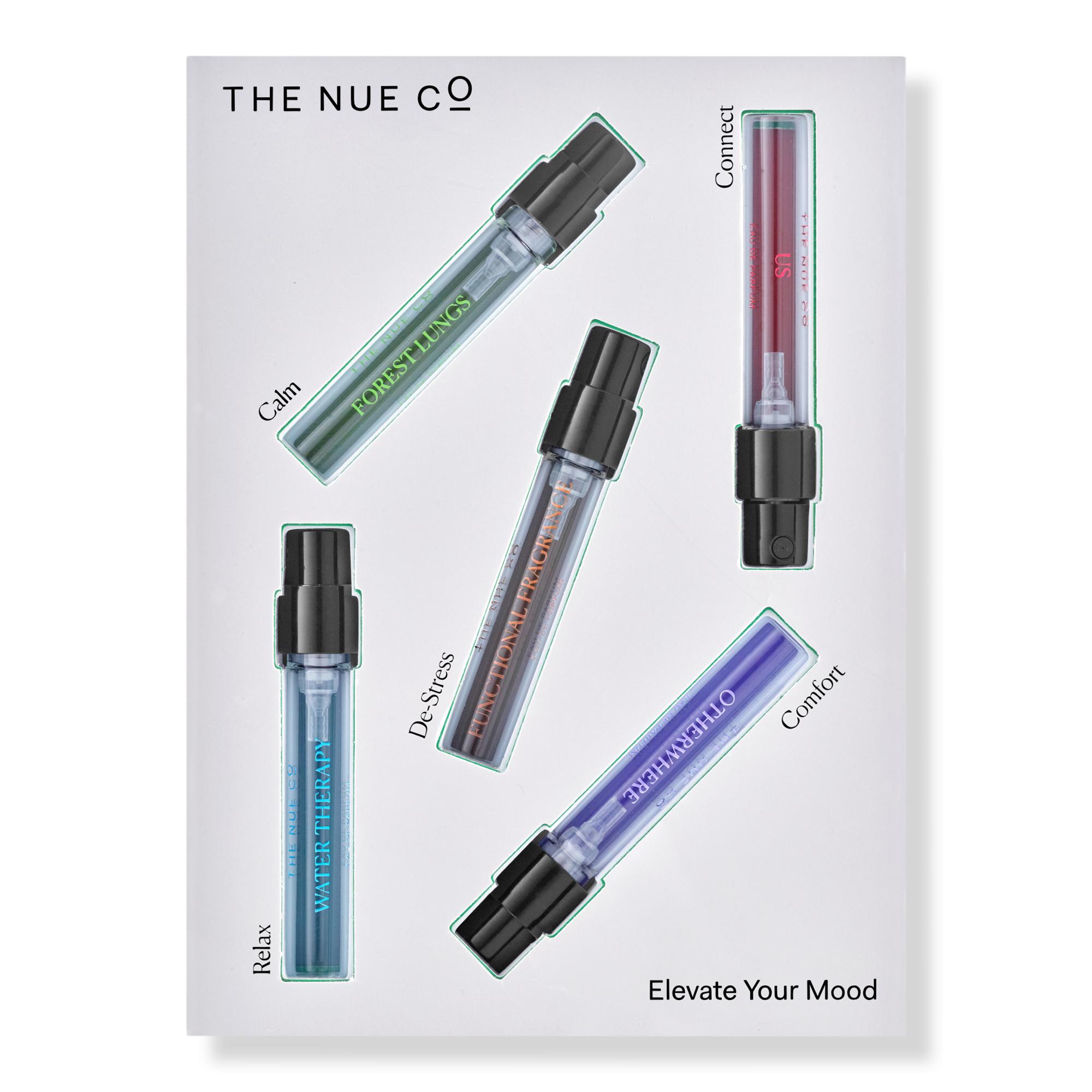 The Nue Co.  Functional Fragrance Discovery Set #1