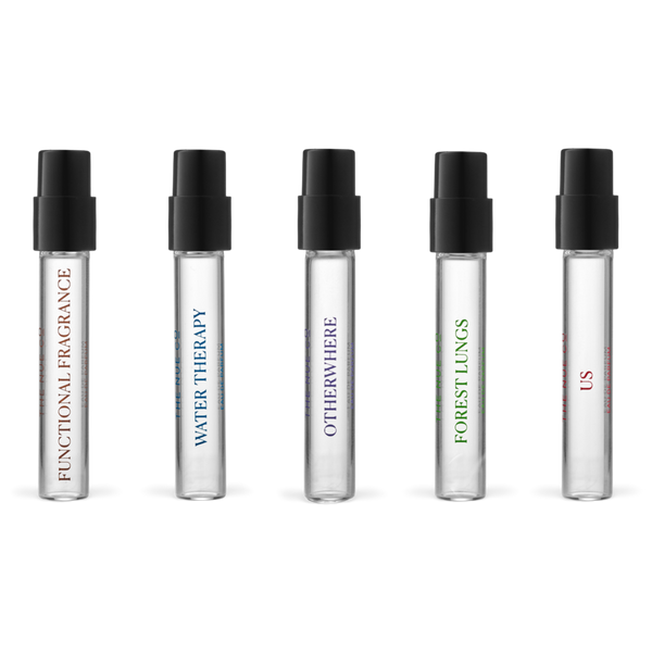 The Nue Co.  Functional Fragrance Discovery Set #2