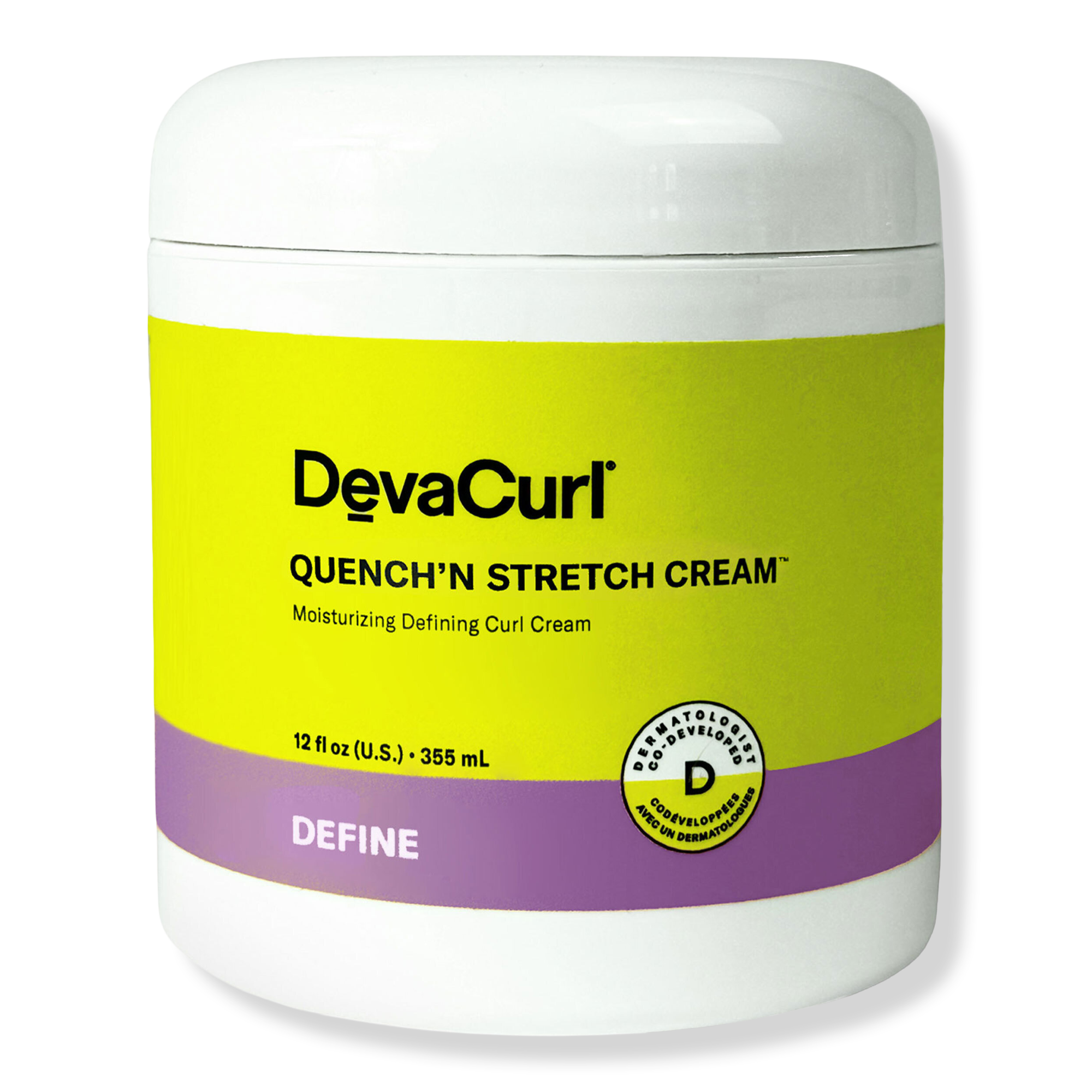 DevaCurl QUENCH’N STRETCH CREAM Moisturizing Defining Curl Cream #1