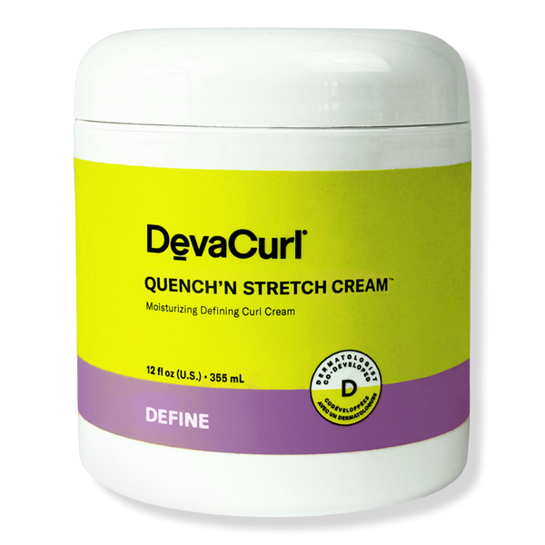 DevaCurl QUENCH’N STRETCH CREAM Moisturizing Defining Curl Cream #1