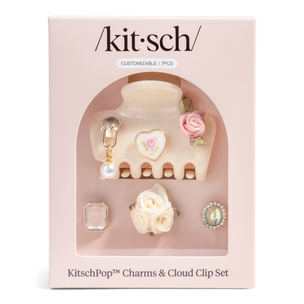 Kitsch Kitschpop Charms & Cloud Clip 7 Piece Set Vintage #3