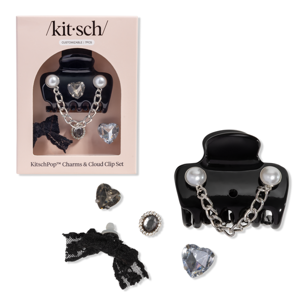 Kitsch Kitschpop Charms & Cloud Clip 7 Piece Set Vintage #1