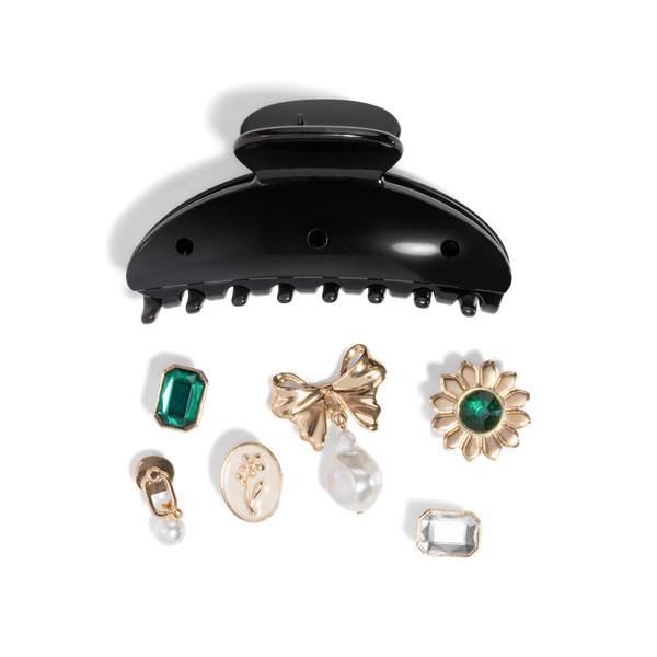 Kitsch Kitschpop Curved Claw Clip 7 Piece Set Vintage #2