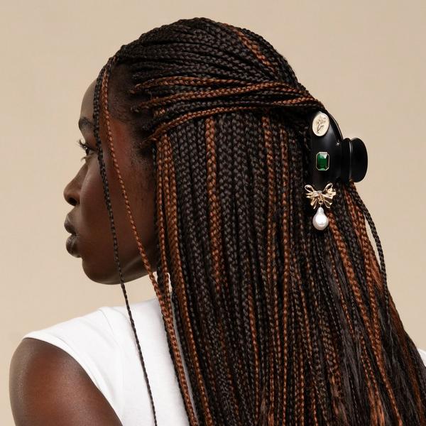 Kitsch Kitschpop Curved Claw Clip 7 Piece Set Vintage #6