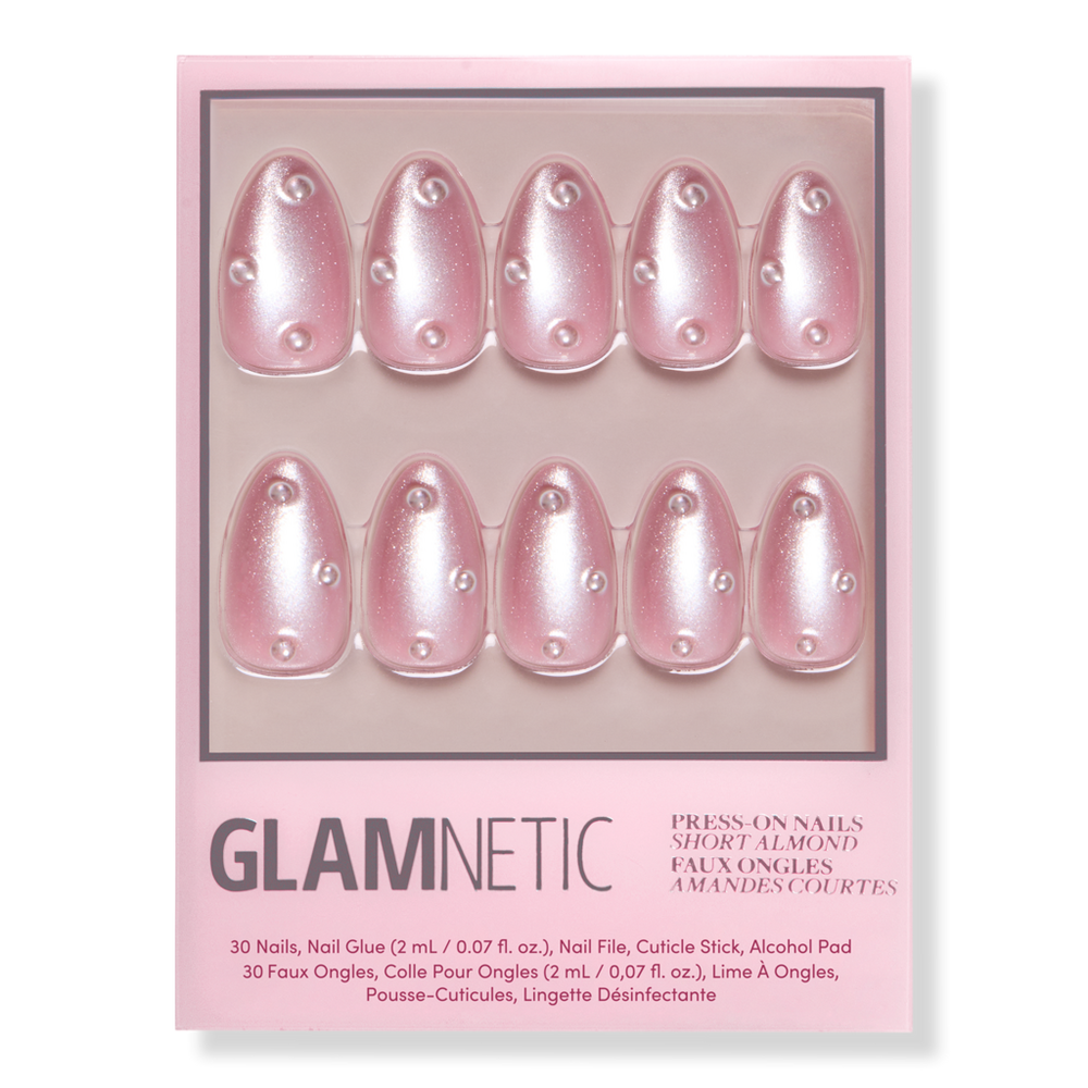 Glamnetic Pearl Me Softly Press-On Nails