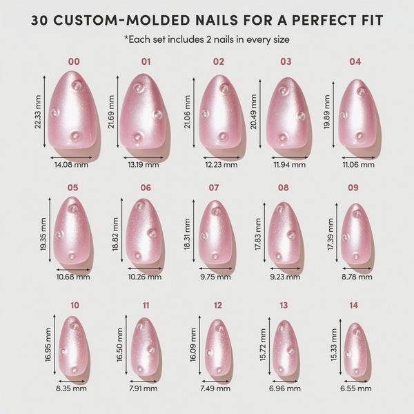 Glamnetic Pearl Me Softly Press-On Nails #6