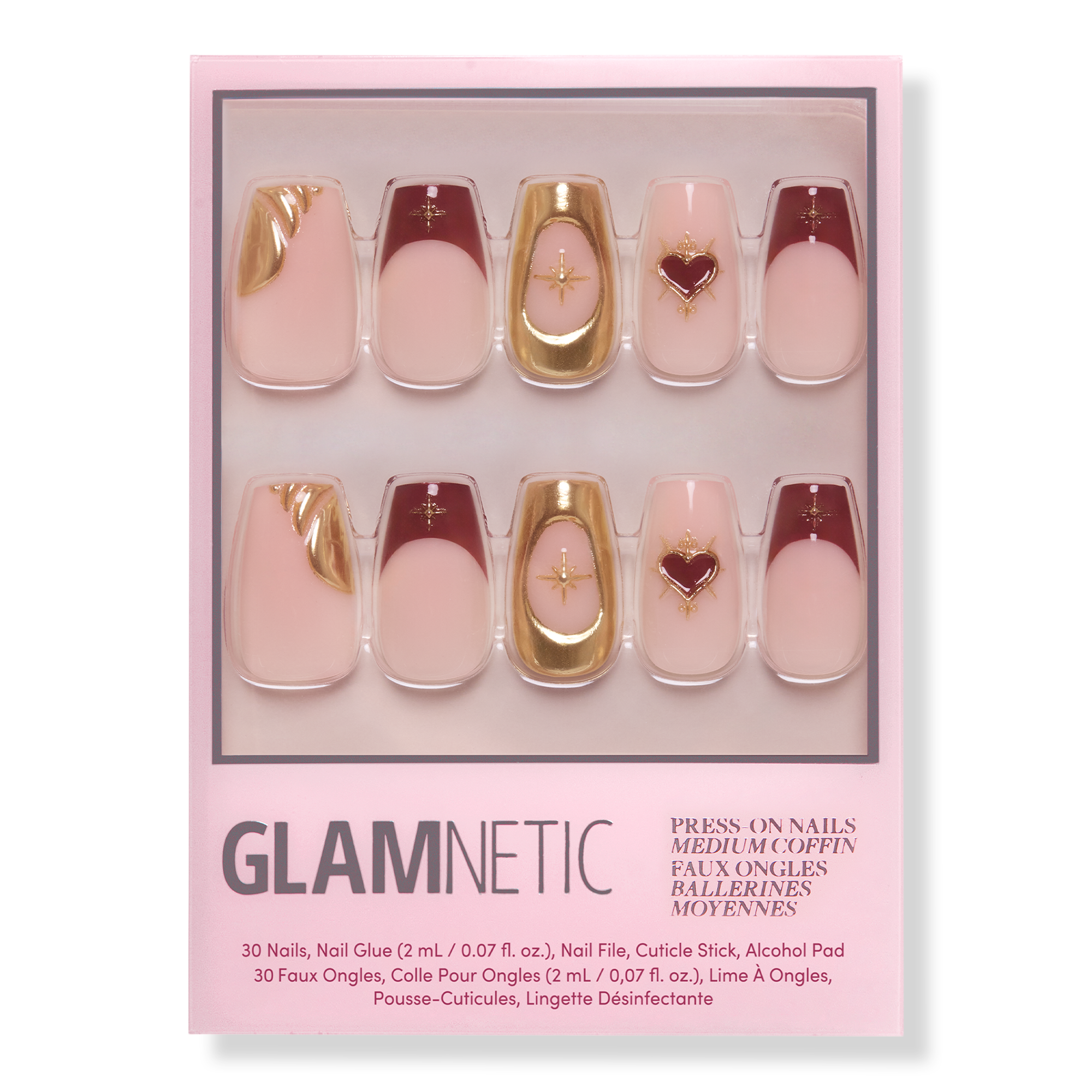 Glamnetic Queen of Hearts Press-On Nails #1