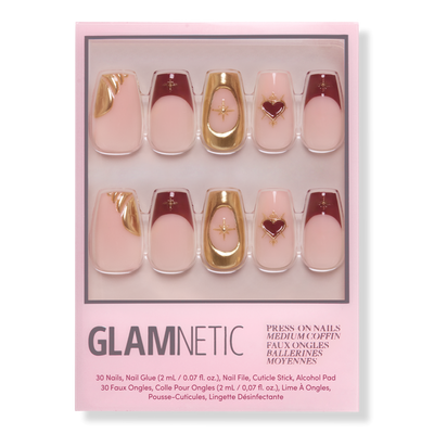Glamnetic Queen of Hearts Press-On Nails