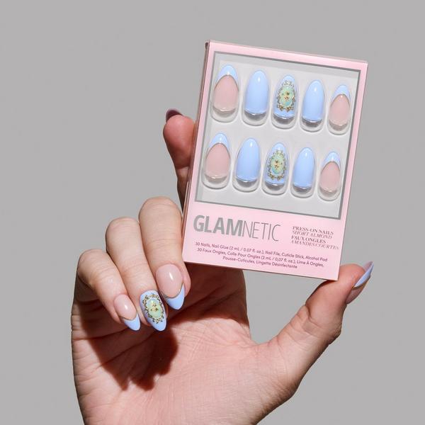 Glamnetic Angel In Blue Press-On Nails #5