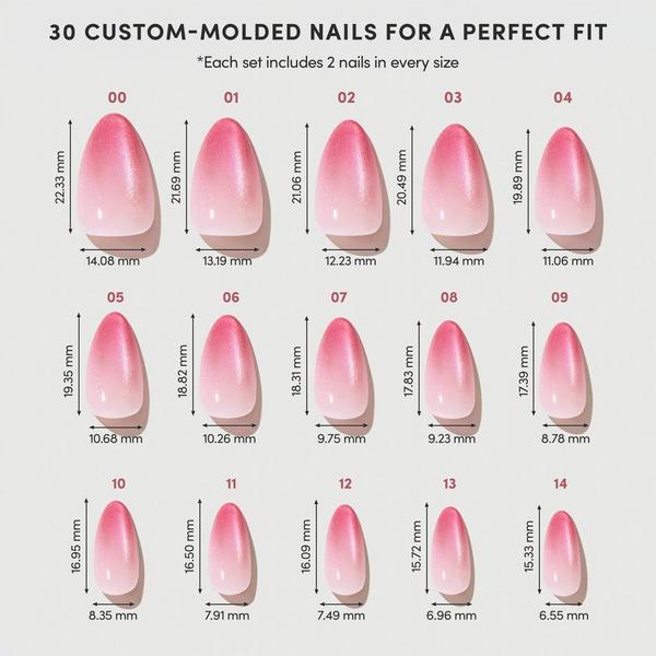 Glamnetic Faded Feelings Press-On Nails #6