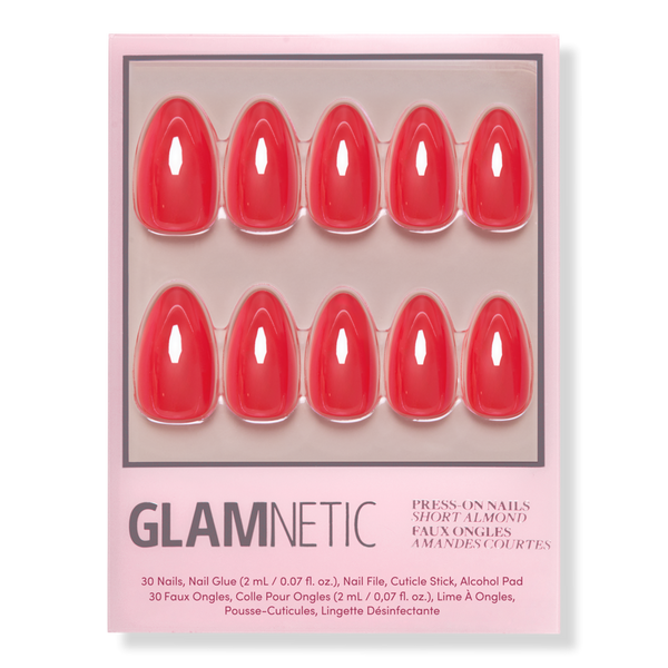 Glamnetic Red Flag Press-On Nails #1