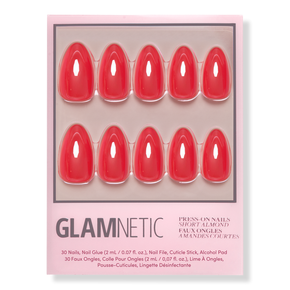 Glamnetic Red Flag Press-On Nails