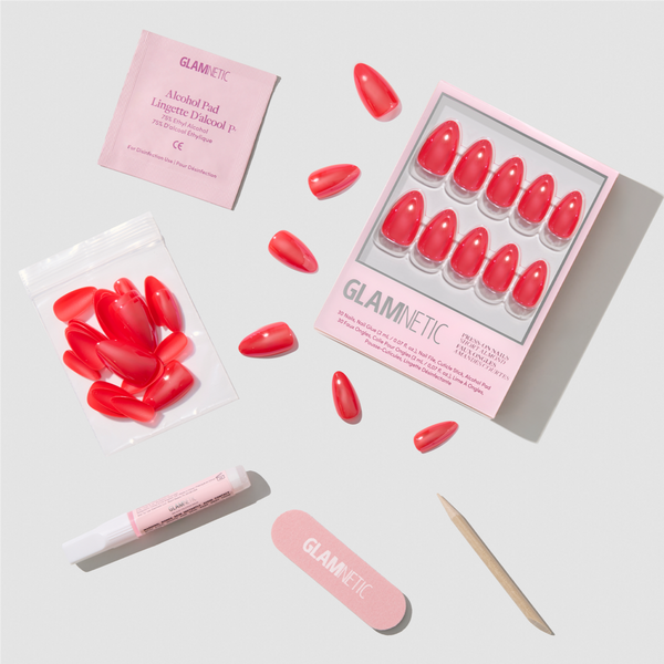 Glamnetic Red Flag Press-On Nails #2