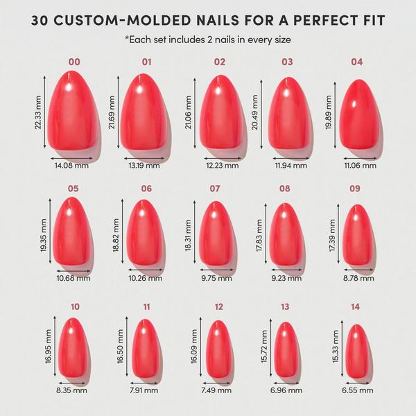 Glamnetic Red Flag Press-On Nails #6