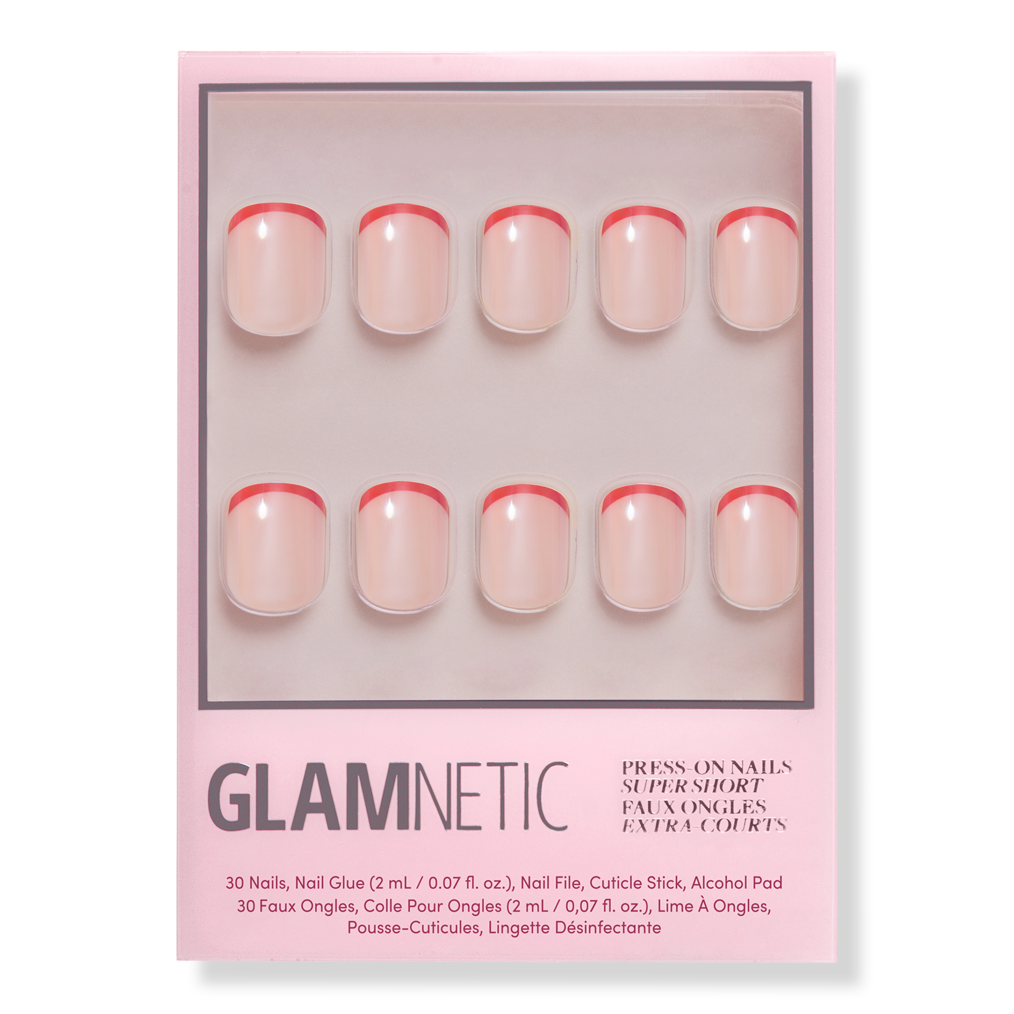 Glamnetic Hotline Red Press-On Nails #1