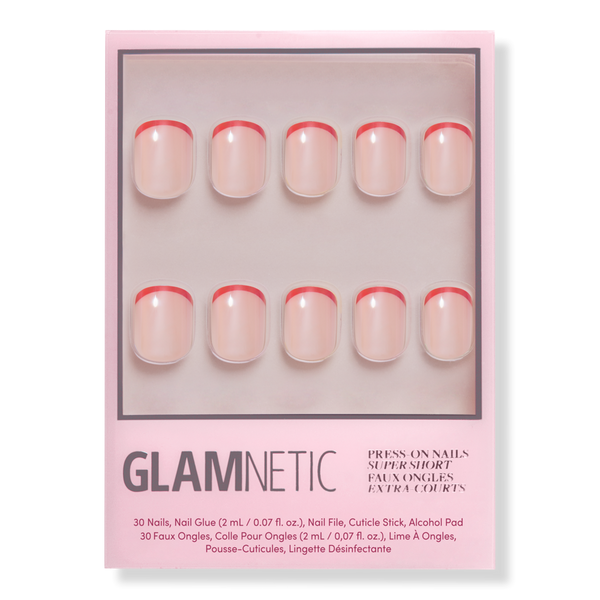 Glamnetic Hotline Red Press-On Nails #1