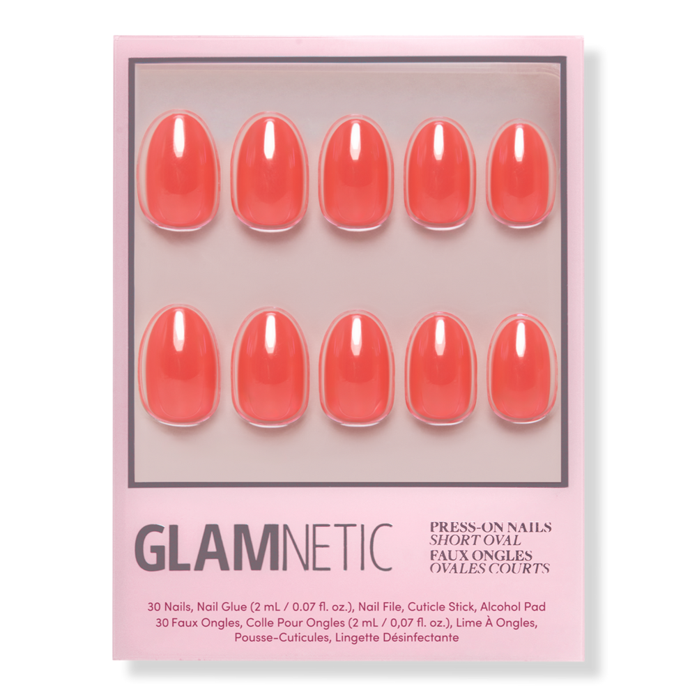 Glamnetic Lush Coral Press-On Nails