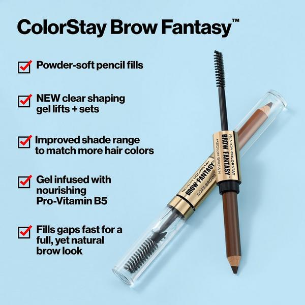 Revlon ColorStay Brow Fantasy Pencil & Gel #6